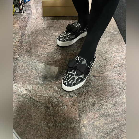 Brand New with Box Michael Kors Lux Collection platform slip on size 8 / 38.5 - Picture 4 of 4